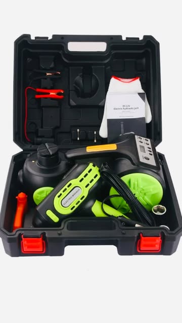 پک آپارات سه کاره پمپ باد جک برقی بکس برقی چراغ قوه کیف حمل