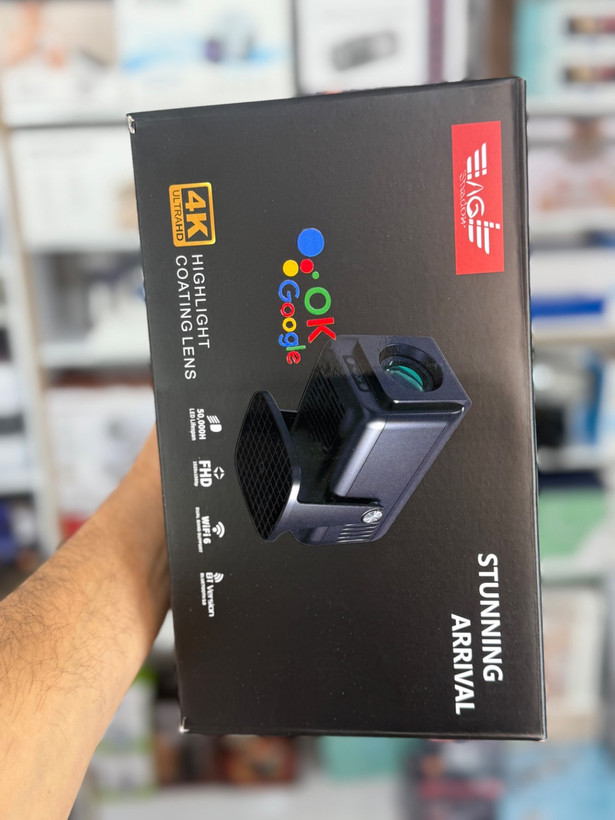 ویدئو پروژکتور بنیوس مدل BE-VP10 با شدت نور ۵۰۰ لومن