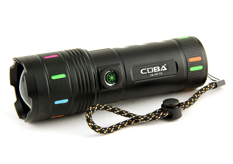 چراغ قوه دستی مدل CB-107-TG با نور مهتابی